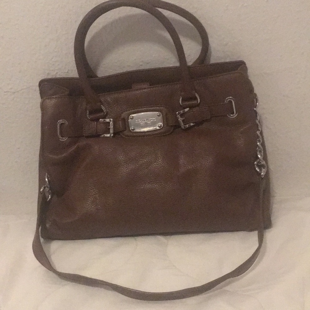 Dark brown leather Michael by Michael Kors bag